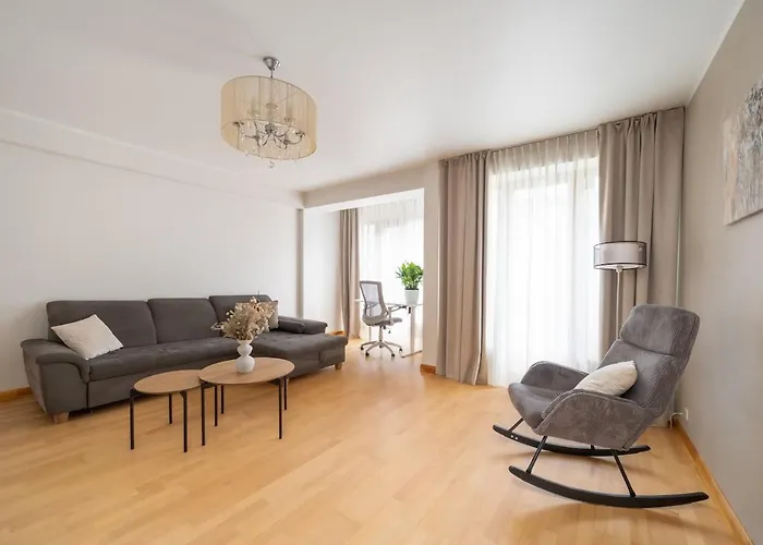 Apartment Contemporary 2bd Apartment, Riga, Center