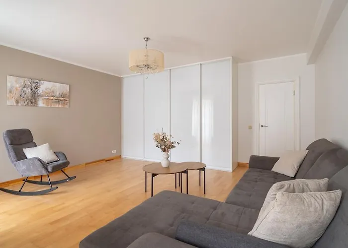 Lägenhet Contemporary 2bd Apartment, Riga, Center